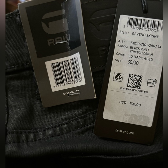 G-Star RAW -
Men's REVEND SKINNY 3D Dark Aged - Picture 13 of 14
